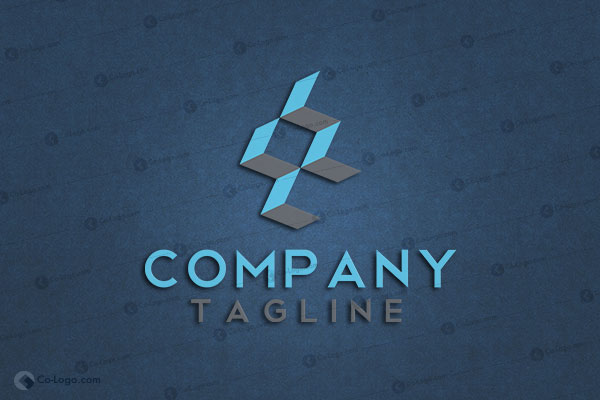 Ready-Made Logo: 4 Cubes-v2