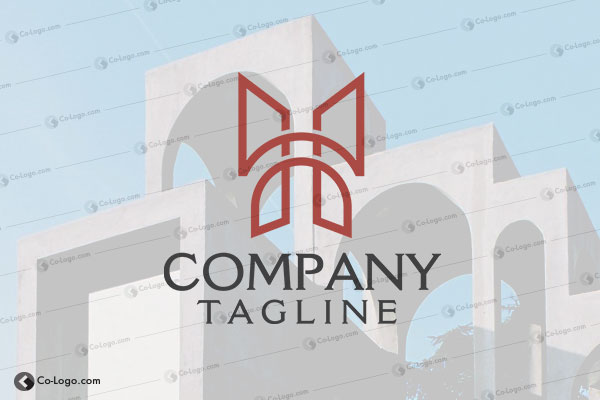 Ready-Made Logo: Building Arch-v1