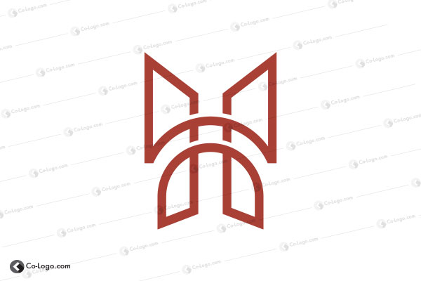  Ready-made logo : Building Arch