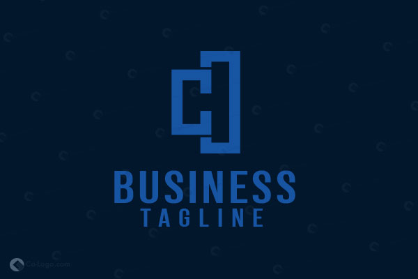 Ready-Made Logo: CH Letter-v2