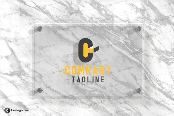 Ready-Made Logo: CT Letters-v2