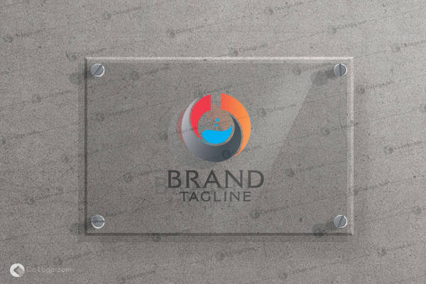 Ready-Made Logo: Chemist Laboratory-v1