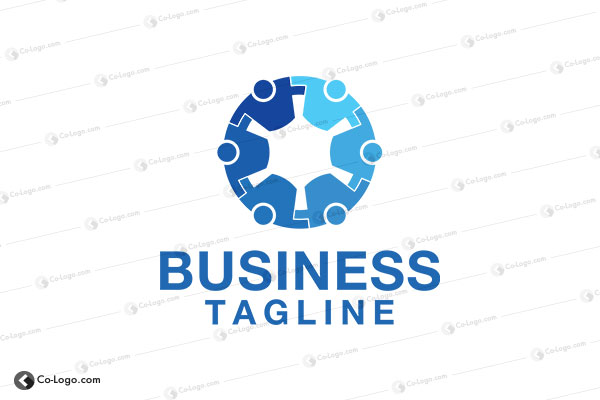 Ready-Made Logo: Circle People-v2