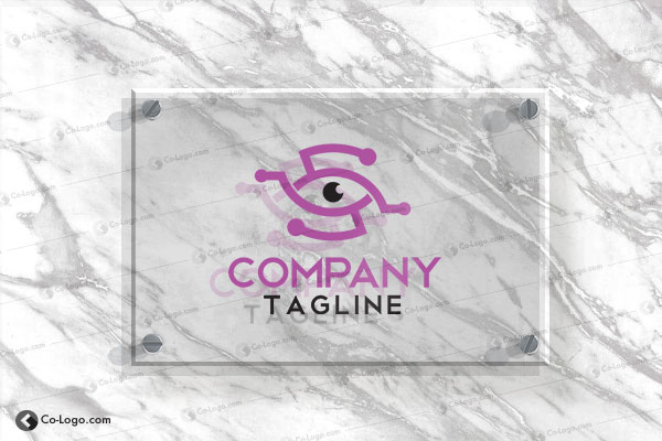 Ready-Made Logo: Connected Eye-v1