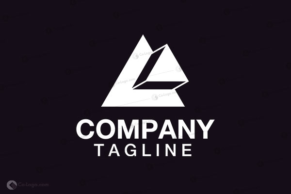 Ready-Made Logo: Double Triangle-v1