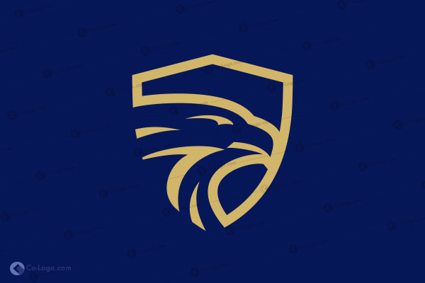 Ready-Made Logo: Eagle Shield-v2