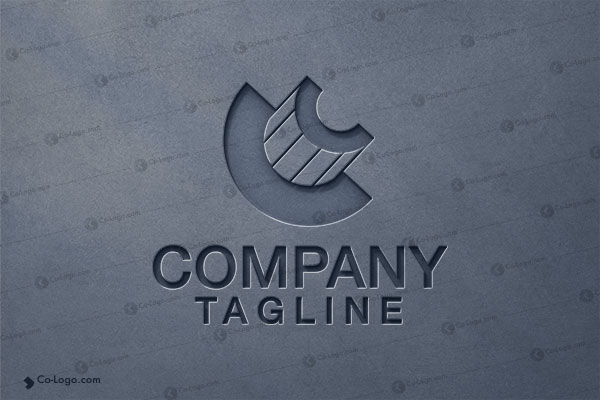 Ready-Made Logo: Geometric C-v2