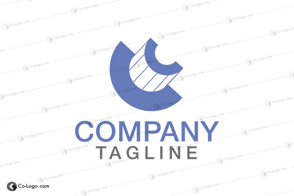 Ready-Made logo for sale: Geometric C