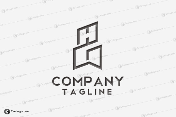 Ready-Made logo for sale: HG Tower