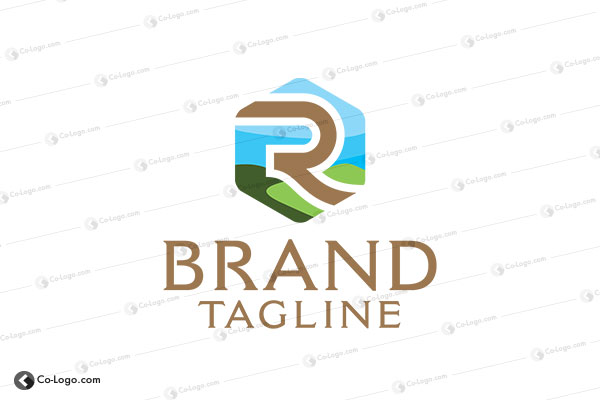 Ready-made logo : Hiking Trails logo for sale