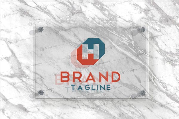 Ready-Made Logo: Initial Letter FH-v2