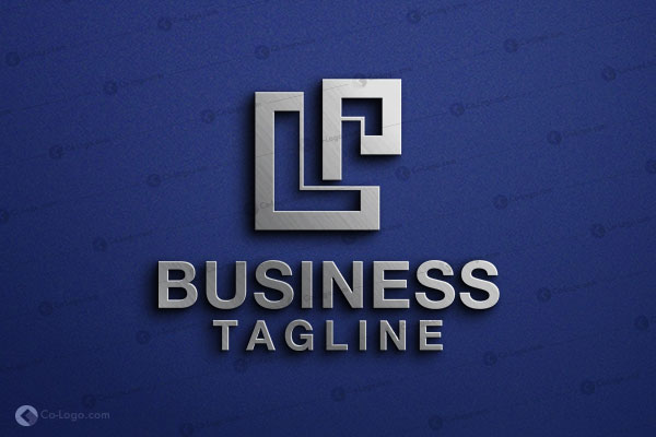 Ready-Made Logo: Initial letter LP-v2