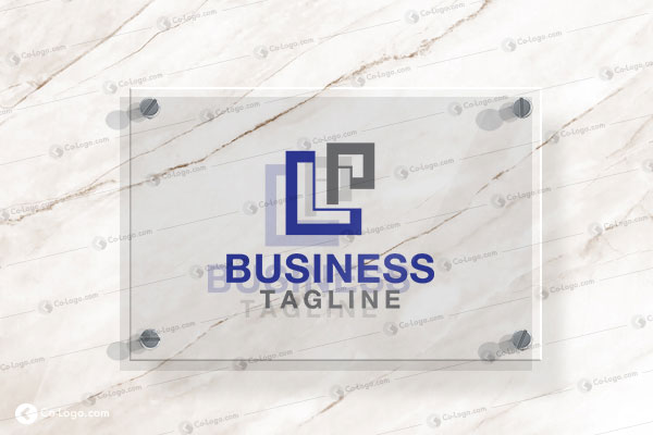 Ready-Made Logo: Initial letter LP-v1