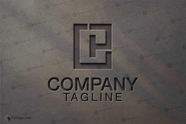 Ready-Made Logo: Initial letters CP-v2