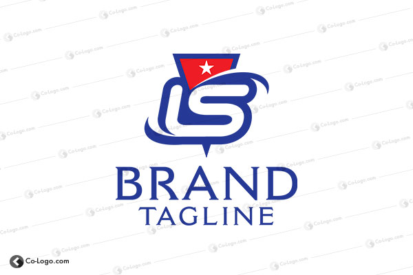  Ready-made logo : LS Letters