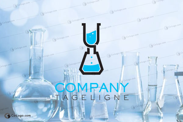 Ready-Made Logo: Laboratory Research-v2