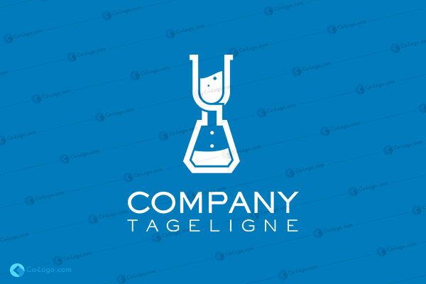 Ready-Made Logo: Laboratory Research-v1