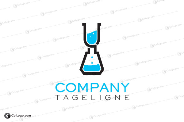 Ready-made logo : Laboratory Research logo for sale