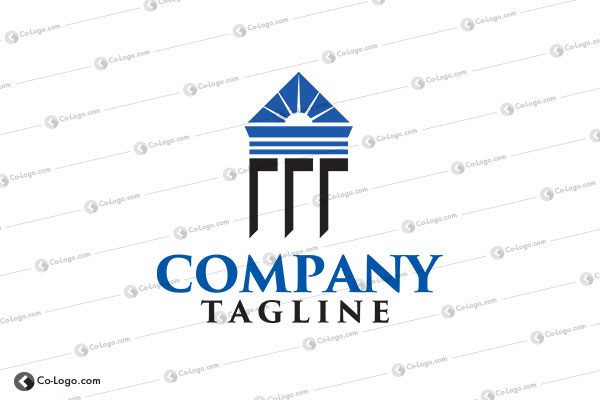 Ready-Made Logo: Law Justice-v1