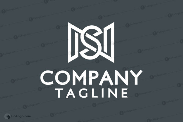 Ready-Made Logo: Letters NS-v1