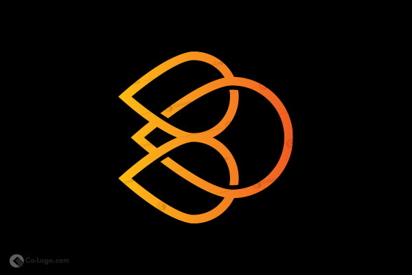  Ready-made logo : Modern Droplets