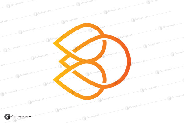 Ready-Made Logo: Modern Droplets-v1