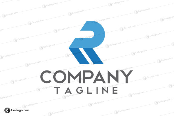 Ready-Made logo for sale: Modern Letter R