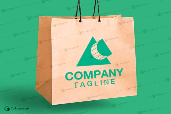 Ready-Made Logo: Perspective Triangle-v1