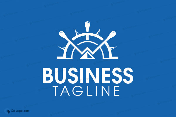 Ready-Made Logo: Ship Wheel-v2