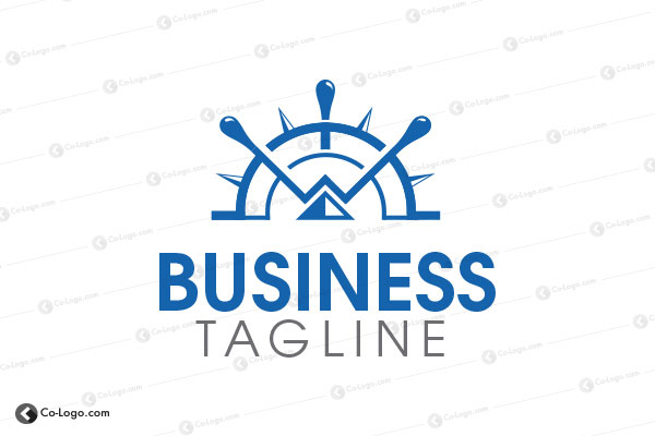 Ready-Made Logo: Ship Wheel