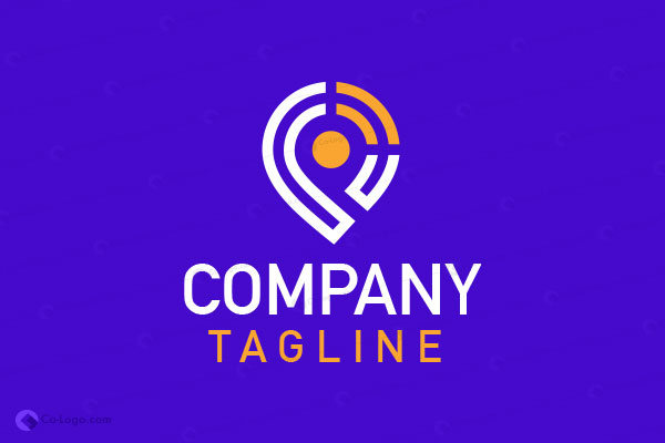 Ready-Made Logo: Signal Pin-v2