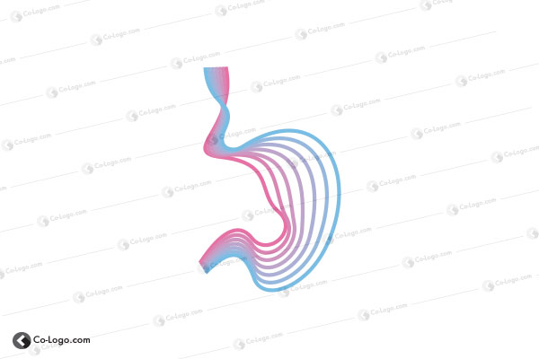 Ready-made logo : Stomach Health logo for sale