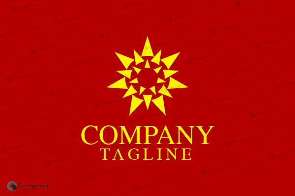 Ready-Made Logo: Sun energy-v1