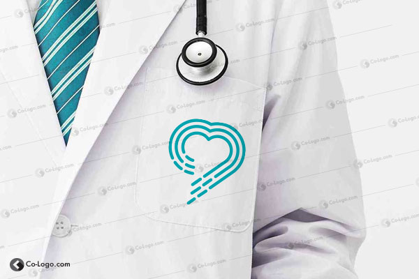 Ready-Made Logo: Wind Heart-v2