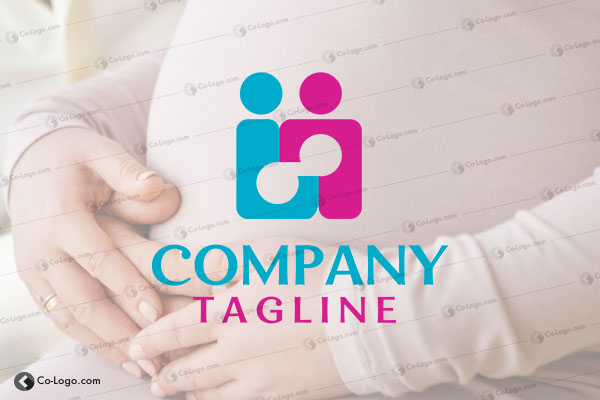 Ready-Made Logo: Childbirth-v1