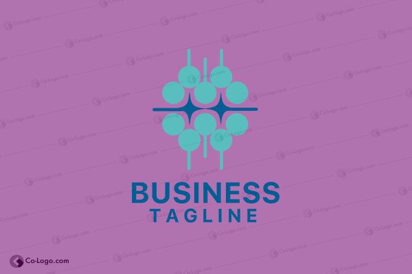 Ready-Made Logo: Circles Dot-v2