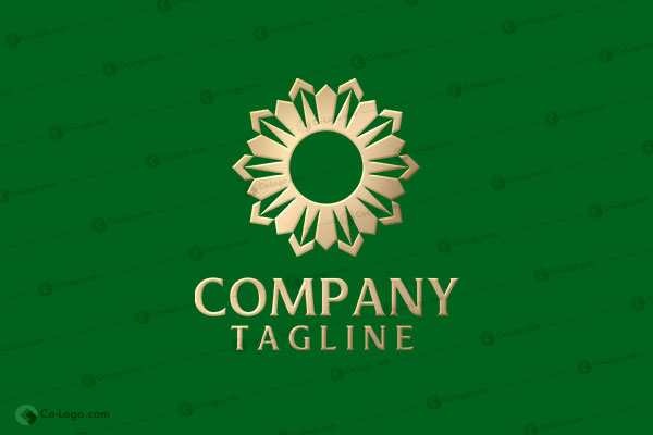 Ready-Made Logo: Energy Flower-v2