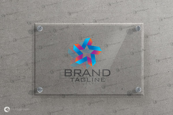 Ready-Made Logo: Origami star-v2