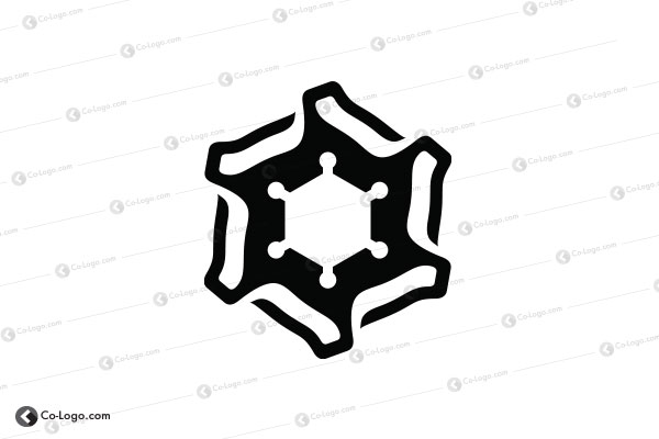 Ready-Made Logo: Stylish Gear-v1